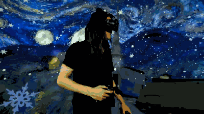 国外大神用VR重制世界名画 踏进梵高眼中的“星空”