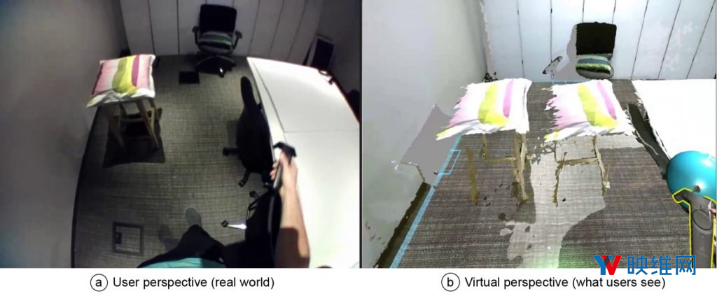 结合VR和AR的优势，微软演示如何无缝桥接虚拟世界、物理世界