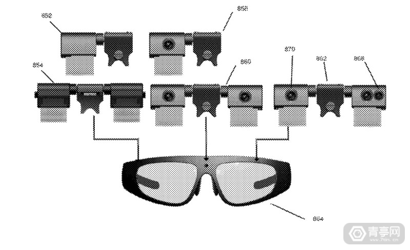 微软新专利透露一款眼镜大小“HoloLens”