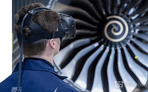 罗尔斯·罗伊斯正使用VR培训航空航天工程师