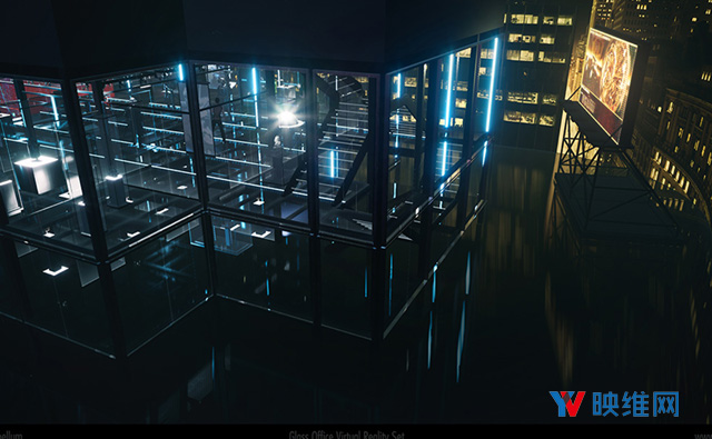 《疾速追杀3》如何利用VR设计交互式3D玻璃办公室