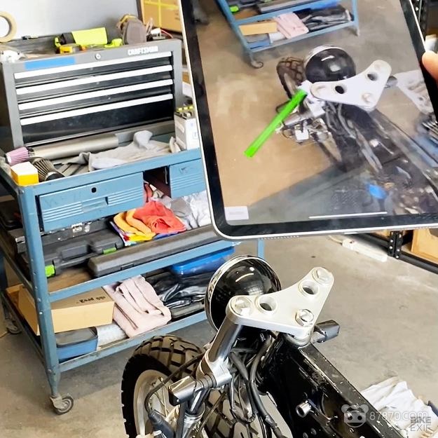 用AR改装摩托车！RYCA Motors推出摩托车套件CS-1X